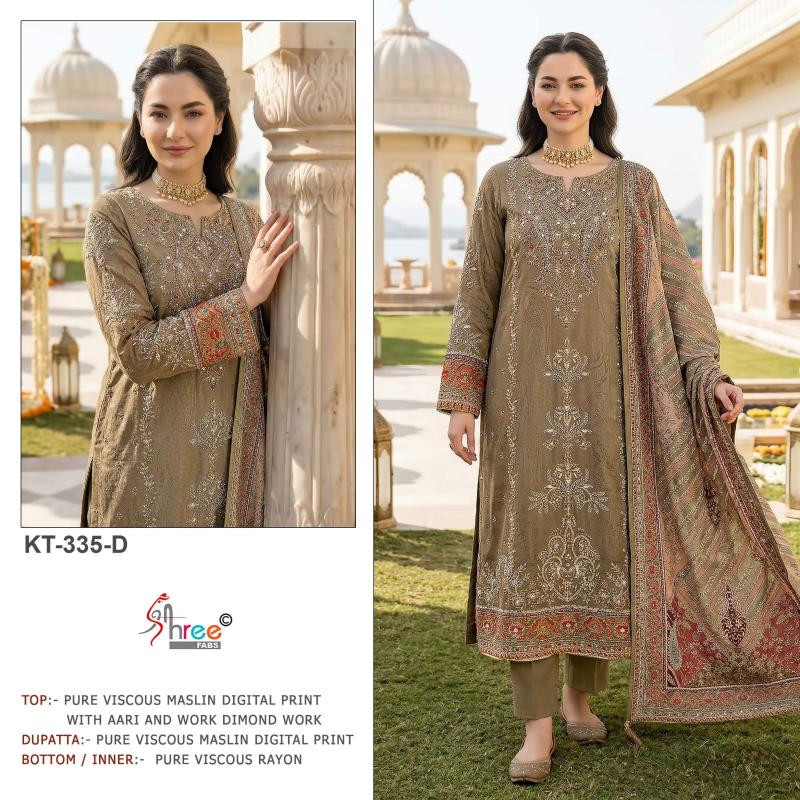 Shree fabs KT - 335 dress material wholesale